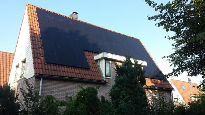 Solaredge op woning Odijk